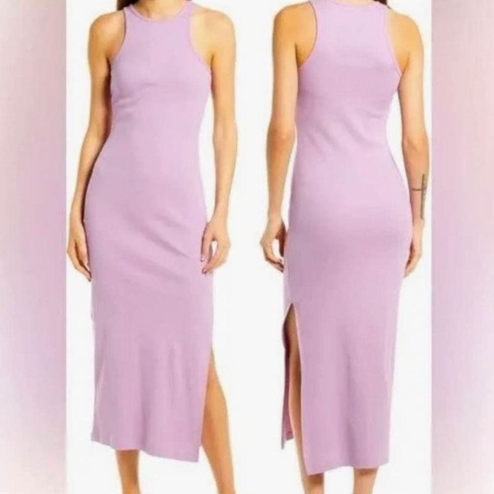 French Connection Rasha Ribbed Jersey Dress